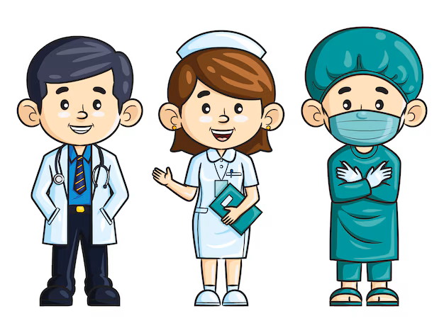 Uniformes médicos de USA a Perú!!!